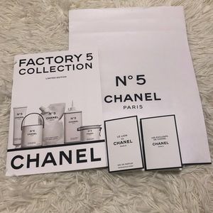 Chanel Perfume Sample (Free Dior Lip Glow, Chanel Coloring Book paper bag)